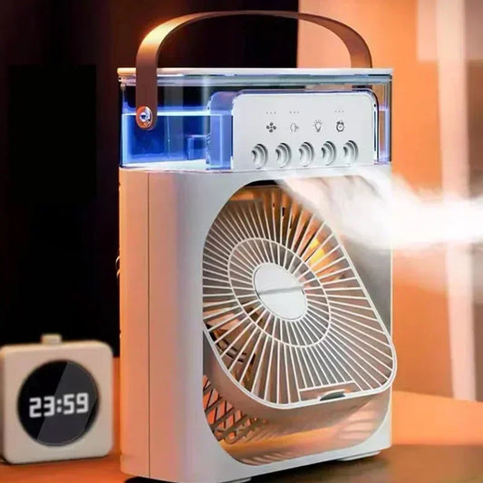 Portable Humidifier Fan Air Conditioners USB Electric Fan