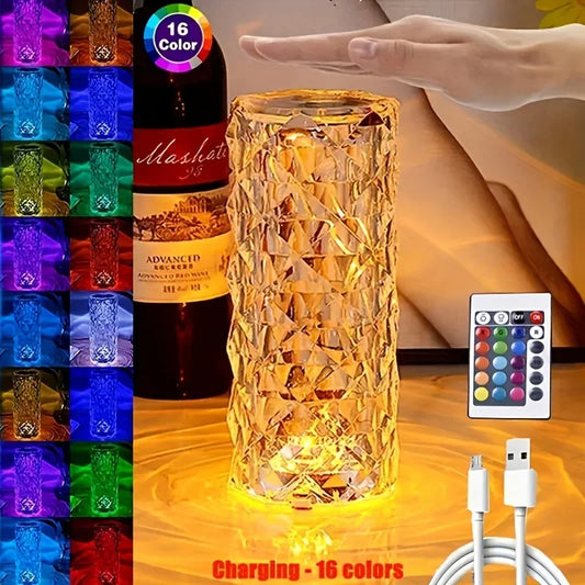 16Colors USB Rechargeable LED