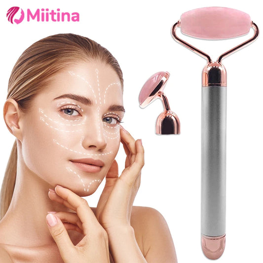 2 in 1 Facial Roller Micro Shaking Trembling Facial Roller