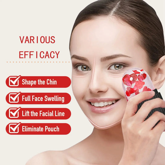Silicone Ice Cube Roller Massager for Face Eyes